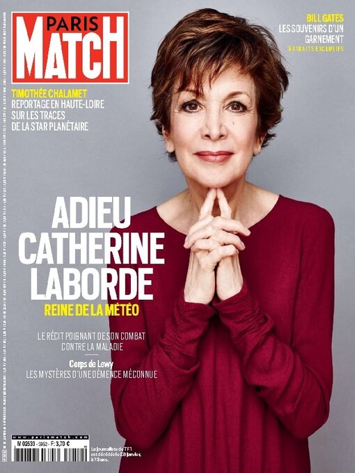 Title details for Paris Match by Lagardere Media News - Available